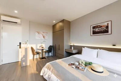 Estudio con balcón — Nagomi Harmony Home